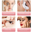 Heated Eyelash Curler Electric Lash Curler w/ Silicone Heating Pads Lasting`