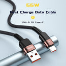 Essager USB to Type-C Cable Quick Charge Transfer Cable for Huawei (1m)