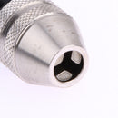 For 1/4" Keyless Drill Bit Chuck Hex Shank Adapter Converter 0.3mm-3mm Newly