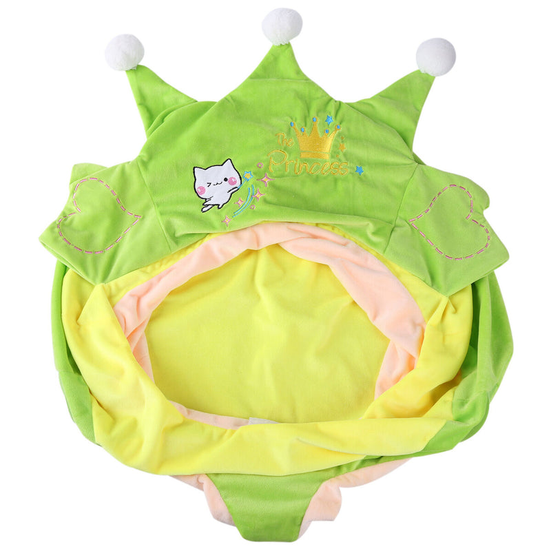 Baby Sofa Support Seat Cover Learning To Sit Chair Case No Filler (Green) Newly