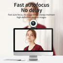 1080P HD 2MP Webcam Light Built-in Microphone USB Web Camera for PC Live Steam