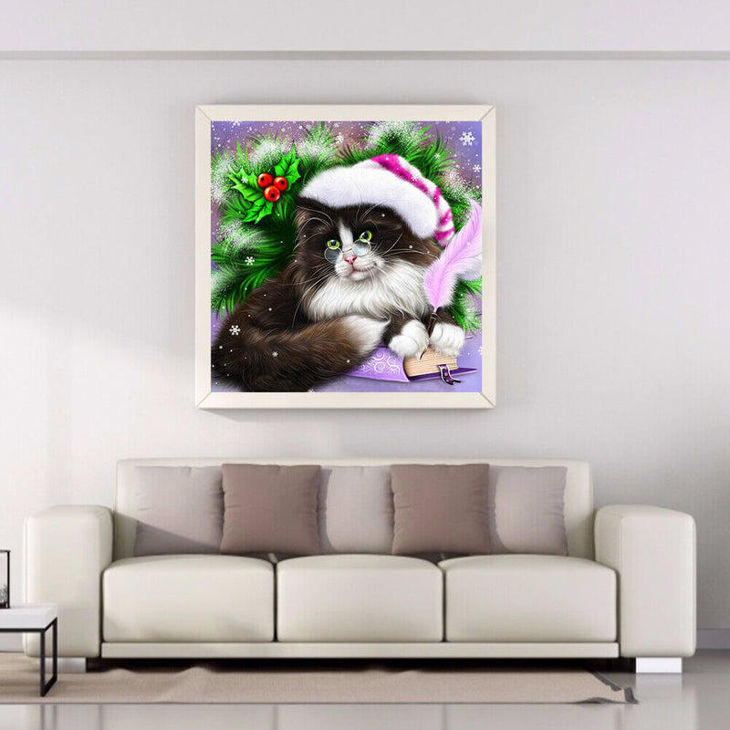 Christmas 5D DIY Full Round Drill Diamond Painting ?Craft Kits (Cat3-W541)