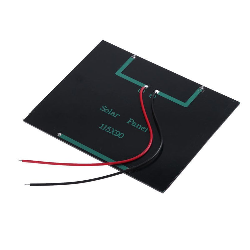 12V 1.5W Solar Panel Epoxy Polycrystalline Silicon DIY Battery Power Charge