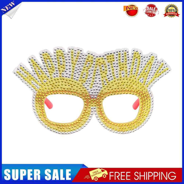 #A Diamond Painting Glasses DIY Carnival Birthday Wedding Decoration for Kids