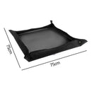 Plant Repotting Mat Waterproof Foldable Planting Pot Pad (Black 75x75cm) Newly