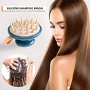 Handheld Scalp Massage Brush Portable Shampoo Brush Hair Care Comb (Blue) Newly