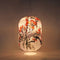 Solar Lantern Chinese Japanese Print Hanging Outdoor Garden Party Light (E)