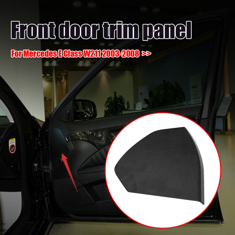 Car Right Front Door Cover Trim Shell for Benz E Class W211 03-08 (Black) Newly