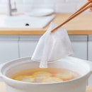 12pcs Kitchen Oil AbsorbingPaper Fried Baking Food Soup Pad A6F6 Filter C2Z1
