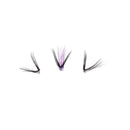 Eyelashes Premade Individual False Eyelashes Blue Cluster Lashes V-shape