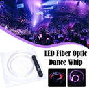 Disco Dance Whip Party Led Fiber Optic Dancing Whips Rechargeable Glowing whip^