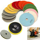 Kit Tools Grinding Discs Set Marble Polishing Garden Diamond Polishing Pads
