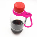 Outdoor Kettle Buckle Hook Camp Water Bottle Holder Carabiner (Rose Red) Newly