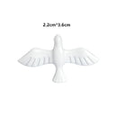 Jewelry Symbolises Peace Dove Pins Metal Lapel Pin Badge White Dove Brooch