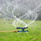 360 Degree Automatic Garden Sprinklers System Rotary Three Nozzle Arm Pipe