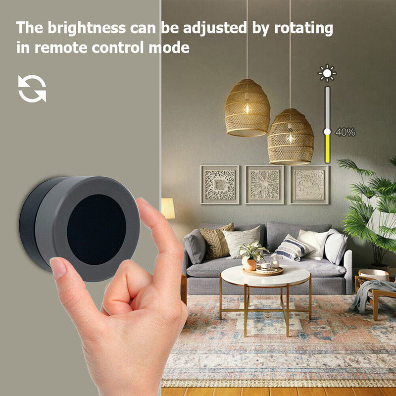 Wireless Switch Button Controller Smart Knob Battery Powered for Bedside Newly