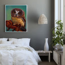 DIY Digital Picture Owl Oil Painting By Numbers Set Acrylic Handicraft Art Craft
