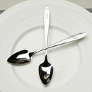 Scrape Long Handle Saw-tooth Stainless Steel Fruit Grapefruit Seratted Spoon