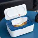 #A Plastic Tissue Box with Lid Dust-free Wet Wipes Keep Fresh Holder Case for Ho