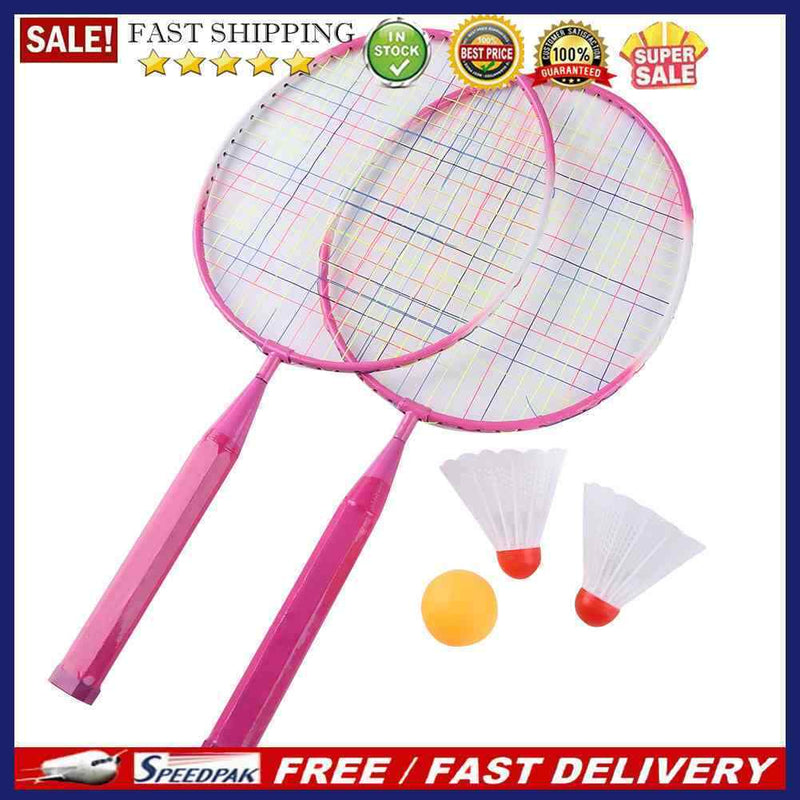 Casual Playing Games Sports Badminton Racket with Shuttlecock for Children
