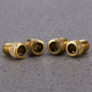 2pcs Presta to Schrader Bike Valve Adapters Bicycle Pump Gas Nozzle Tube To
