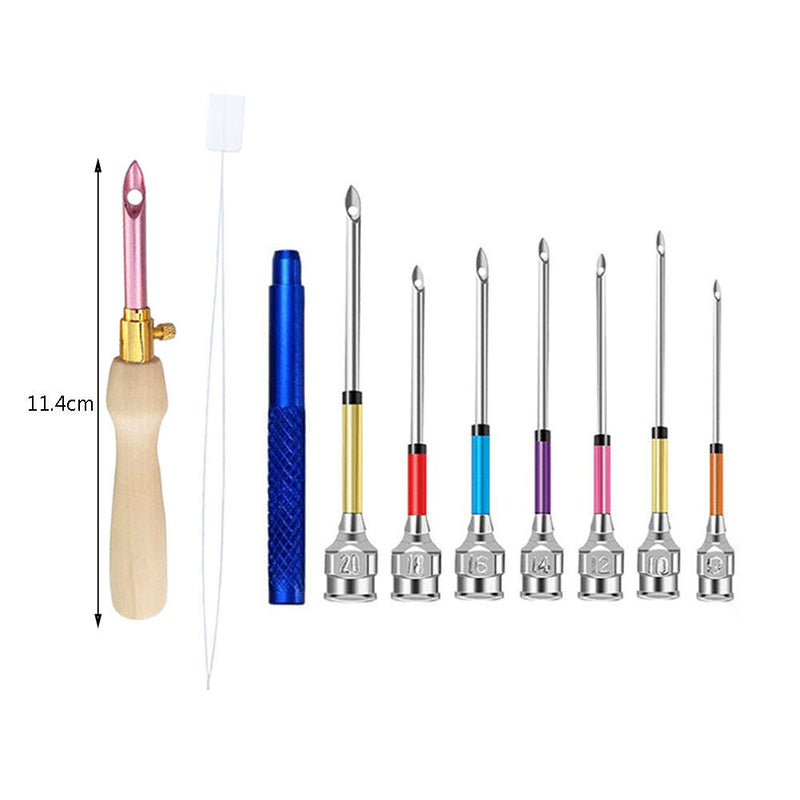 Embroidery Stitching Punch Needle Sewing Tool Set Poking Cross Stitch (A) Newly