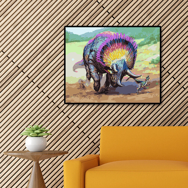 Oil Painting By Number Set Snails DIY Hand Painted Art Living Room Craft Picture