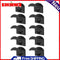 Adhesive Hat Hooks for Wall (Pack of 10) - Baseball Caps Hangers Rack (Black)