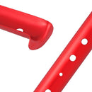 Snow & Sand Tent Stakes Pegs-Rustproof Aluminum U-Shaped Tent Pegs (Red)