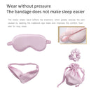 Silk Sleeping Eyepatch Headband Hair Tie Help to Sleep Aid Blindfold for Rest