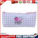 Pencil Storage Bag Waterproof Glasses Holder Organizer Stationery Case(C)