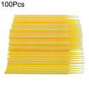 100x Micro Tips 1.0mm Car Up Paints Micro Brush Small Accessory Applicator N2C8