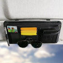 Sunglasses Case Sunshade Organizer Sun Visor Storage Bag Document Ticket Holder
