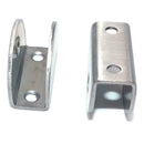 Glass Shelf Bracket Clamp Shelving Balustrade Brackets Alloy Holder Support D4G1