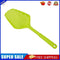 Plastic No-stick Water Ice Shovel Filter Long Strainer Colander (Green)