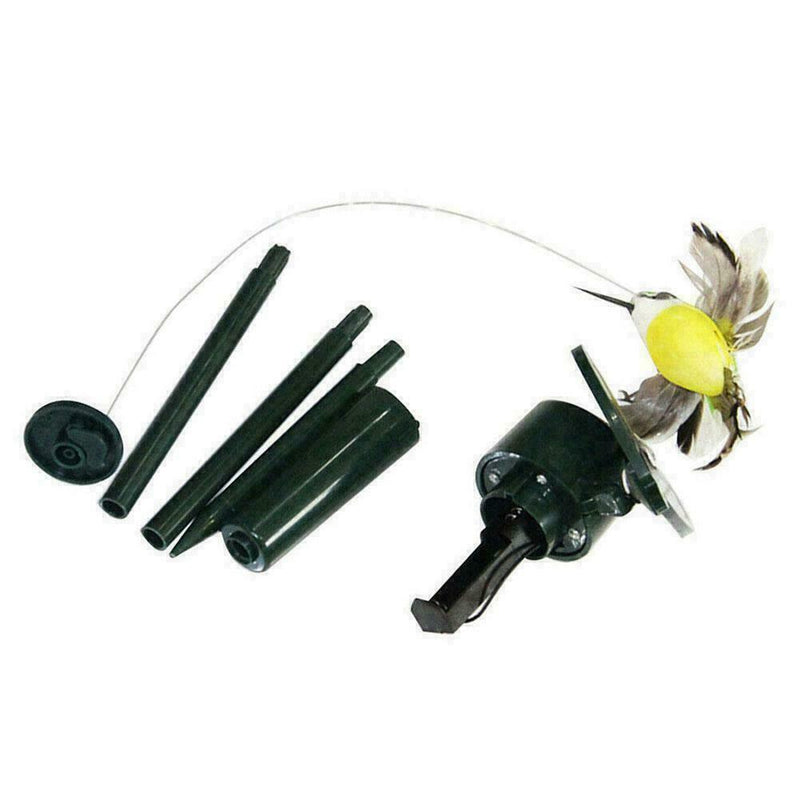 Solar / Battery Powered Flying Fluttering Feathered K5T0 Decor Bird Stakes C3W4