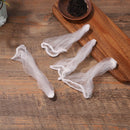 Triangle Drainage Rack Kitchen Leftovers Filter Hanging Net (White)