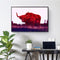 Cow Animal Pattern Digital Paint Frameless Hand Painted Oil Picture DIY Decor
