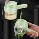 Food Processor Wireless 2 in 1 Electric Vegetable Cutter Set Vegetable Chopper