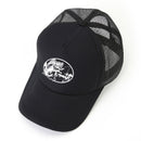 Adjustable Fish Baseball Cap Fisherman Trucker Hat for Women Men (Black)
