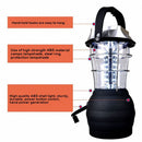 Lantern Ultra Bright Emergency Light Hand Crank Dynamo 36 LED Solar Lantern