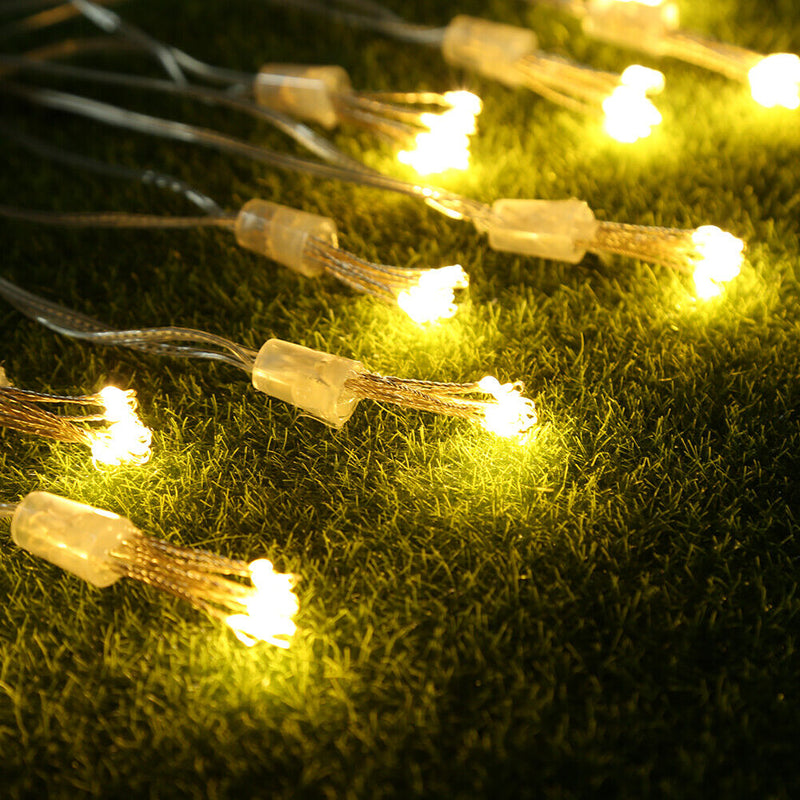 Dandelion Fireworks String Lamp Christmas Tree Home Decor (Solar 100LED) Newly