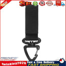 Triangle Backpack Hanging Buckle 360-Degree Rotation D-Shaped Hook (Black) Newly