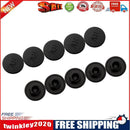 10pcs MTB Bicycle Headset Cover Stem Road Bike Hexagon Screw Cap (Black M6)