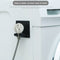 Moisture-Proof Safety Plug Storage Rack Punch-Free Self Adhesive Power Plug Hook