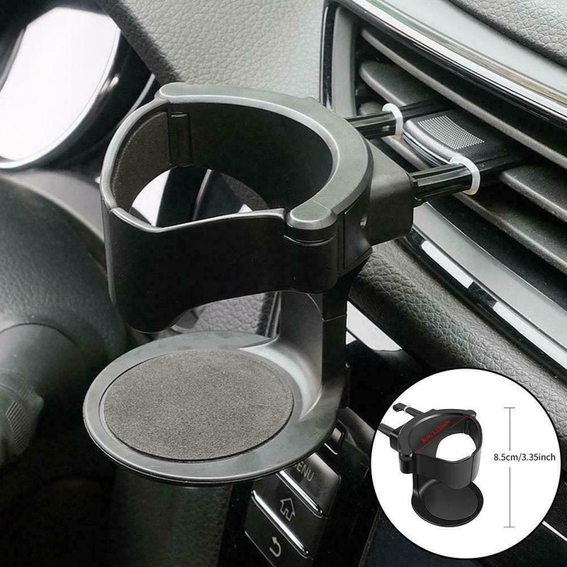 Universal Cup Holder For Car Van Air Vent Holds Bottle Black Drink Can Cup D9B6