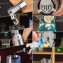 Pcs Home Drinks Bartending Stainless Steel Bar Set Cocktail Set Barware Shaker