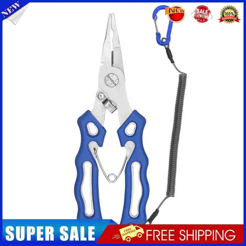 #A Multifunctional Fishing Plier Scissor Braid Line Lure Cutter Hook Remover Tac