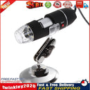 50-500X 2MP USB 8 LED Light Digital Microscope Endoscope Camera Magnifier Newly