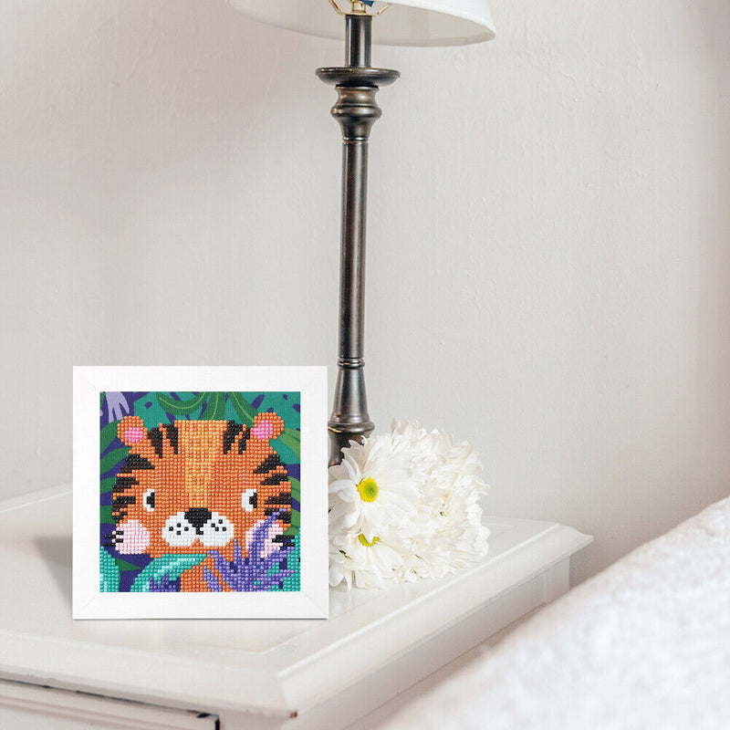 DIY Animals Rhinestone Drawing Part Special Shaped Drill Diamond Painting Craft